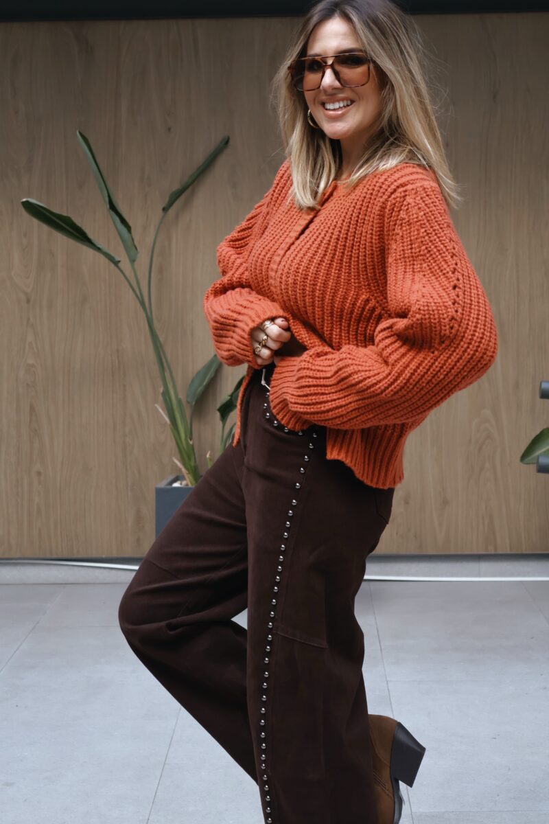 Maxi Cárdigan punto grueso