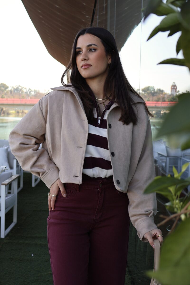 BOMBER ANTELINA BEIGE