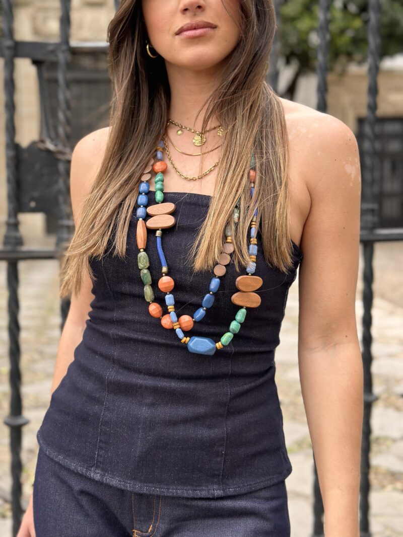 TOP DENIM AZUL OSCURO