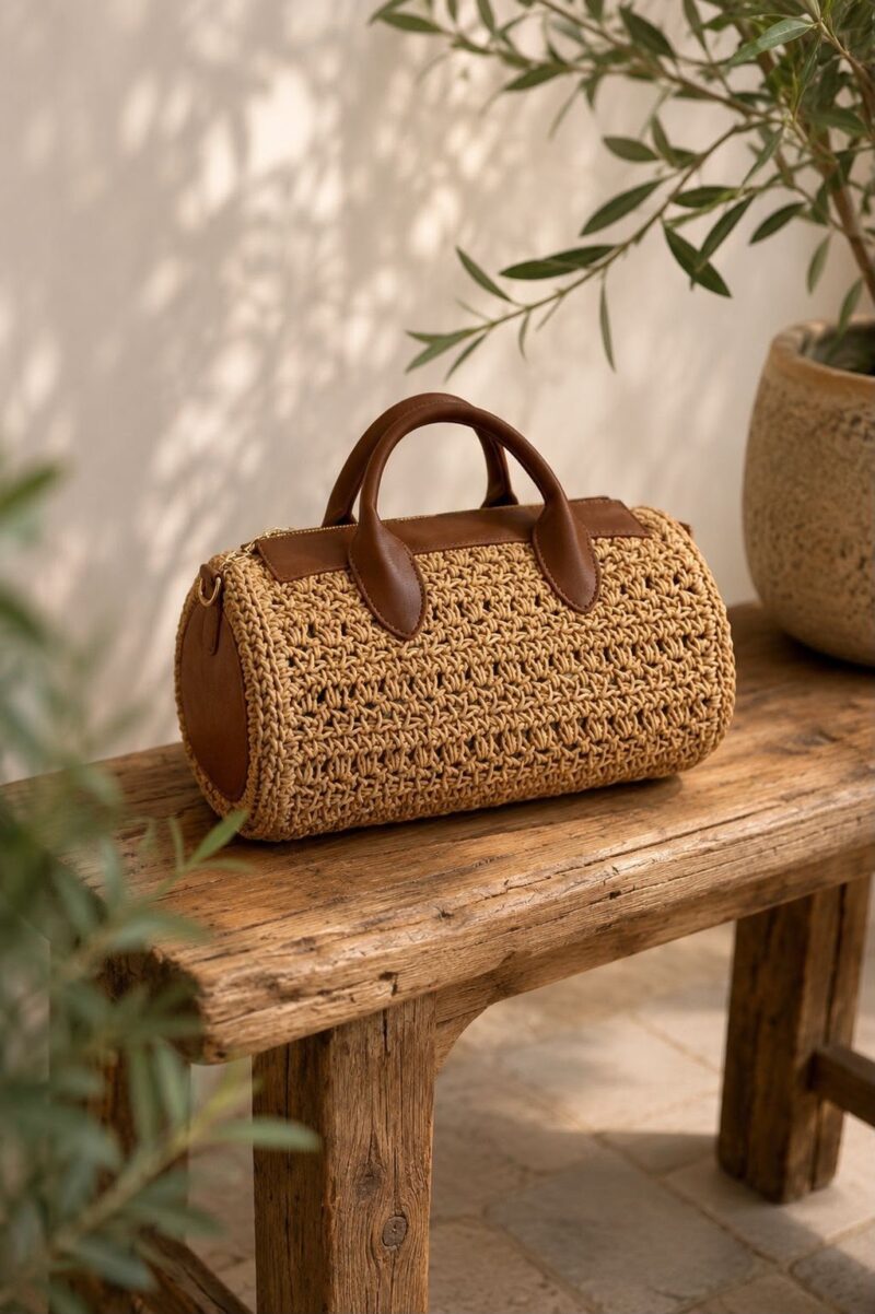 Bolso bowling cuerda