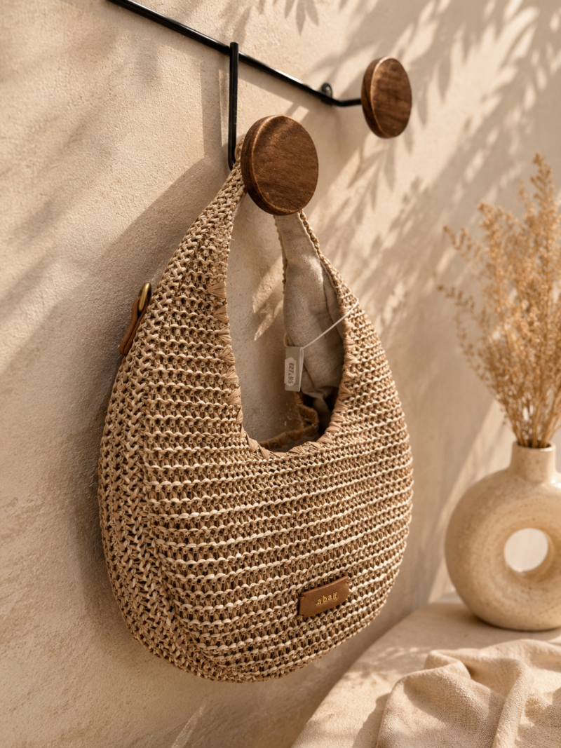 BOLSO RAFIA OVALADO ARENA