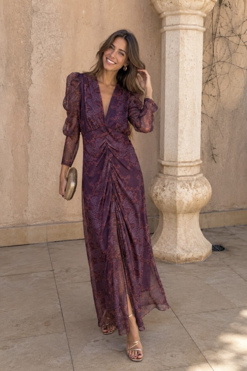 VESTIDO BUGANVILLA ESTAMPADO